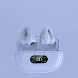 Bone Conduction Headphones TWS Earbuds Ear Clip Bluetooth 5.3 Touch Wireless Earphone In-Ear Bass HIFI Sports Headset