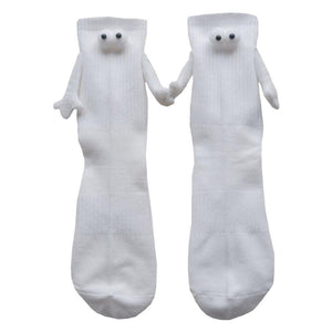 Cross-border Magnetic Suction 3D Doll Coulp Magnetic Couple Free Size Socks